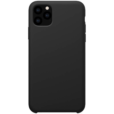 Силиконовый чехол-накладка Nillkin Flex PURE черный для Apple iPhone 11(1)