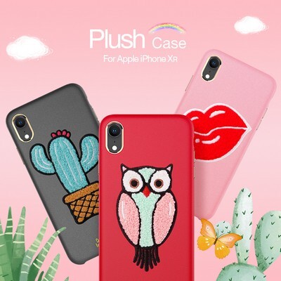 Чехол NILLKIN Plush Case Розовый для Apple iPhone XR(6)