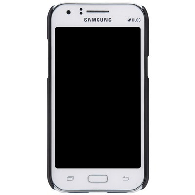 Пластиковый чехол с пленкой Nillkin Super Frosted Shield Black для Samsung Galaxy J1(2)