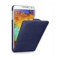 Кожаный чехол-книга Melkco Leather Case Dark Blue LC для Samsung N9000 Galaxy Note 3