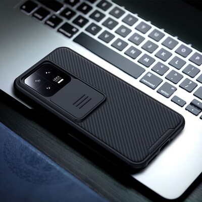 Чехол-накладка Nillkin CamShield Pro Черная для Xiaomi 13(4)