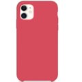 Силиконовый чехол малиновый для Apple iPhone 11(#1)