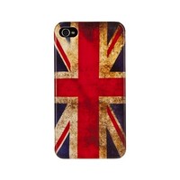 Пластиковый чехол Flag U.K. для Apple iPhone 4/4S