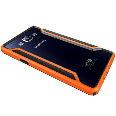 Пластиковый бампер Nillkin Armor-Border series Orange  для Samsung Galaxy A5(4)