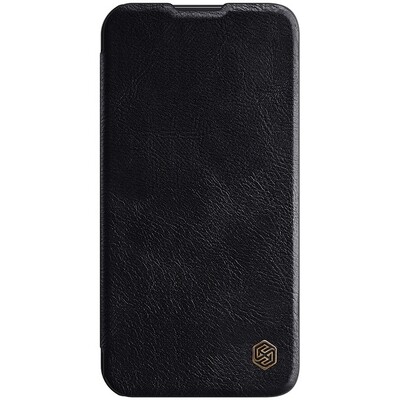 Кожаный чехол Nillkin Qin Pro Leather Case Черный для Apple iPhone 14 Pro(1)