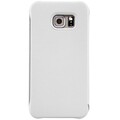 Кожаный чехол Nillkin Qin Leather Case White для Samsung G925F Galaxy S6 Edge(#2)