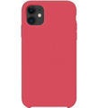 Силиконовый чехол малиновый для Apple iPhone 11(#4)