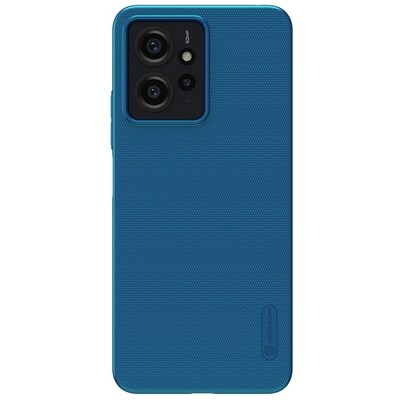Пластиковый чехол Nillkin Super Frosted Shield Синий для Xiaomi Redmi Note 12 4G(1)