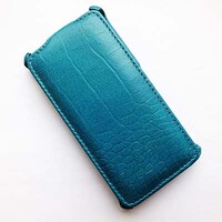 Кожаный чехол Abilita Leather Case Light Blue для Sony Xperia M2 Dual S50h