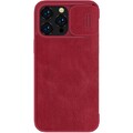 Кожаный чехол Nillkin Qin Pro Leather Case Красный для Apple iPhone 14 Pro(#2)