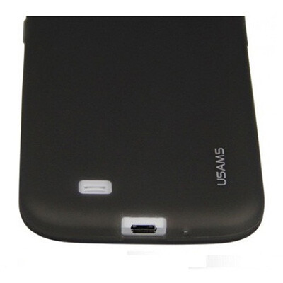 Силиконовый чехол TPU Usams Jelly Grey для Samsung i9500 Galaxy S4(3)