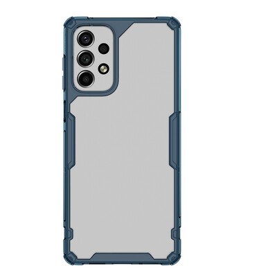 Силиконовый чехол Nillkin Nature TPU Pro Case Синий для Samsung Galaxy A53(1)