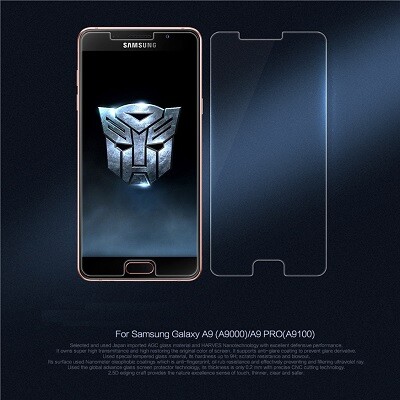 Противоударное защитное стекло Tempered Glass Protector 0.3mm для Samsung Galaxy A9(4)