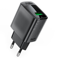 Сетевое зарядное устройство Acefast A90 QC18W GaN Wall Charger