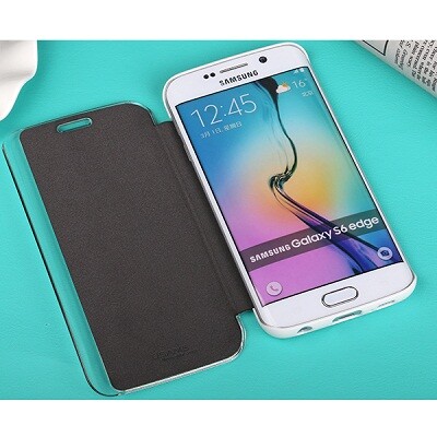 Полиуретановый чехол Usams Uview Series Black для Samsung G925F Galaxy S6 Edge(3)