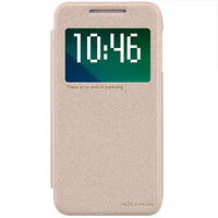 Полиуретановый чехол Nillkin Sparkle Leather Case Golden  для HTC Desire 510 Dual Sim