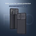 Чехол-накладка Nillkin CamShield Pro Черная для Samsung Galaxy S21 Plus(#9)