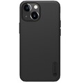 Пластиковый чехол с подставкой Nillkin Super Frosted Shield Pro Черный для Apple iPhone 13 mini(#1)