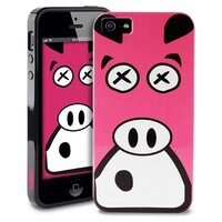 Силиконовый чехол PURO "Crazy ZOO" PIG для Apple iPhone 5/5s/SE