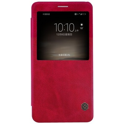 Кожаный чехол Nillkin Qin Leather Case Red для Huawei Mate 9(1)