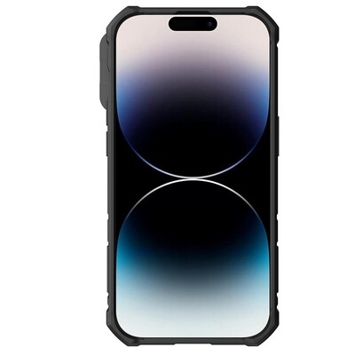 Противоударная-накладка Nillkin CamShield Armor Pro Черная для Apple iPhone 14 Pro(2)