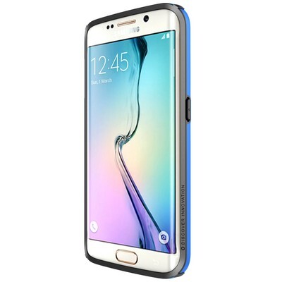 Пластиковый бампер Nillkin Armor-Border series Blue для Samsung G925F Galaxy S6 Edge(2)