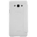 Полиуретановый чехол Nillkin Sparkle Leather Case White для Samsung Galaxy A7(#2)