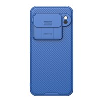 Чехол-накладка Nillkin CamShield Pro Синяя для Google Pixel 9 Pro XL