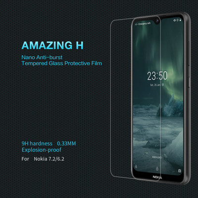 Защитное стекло NILLKIN Amazing H  для Nokia 7.2 (6.2)(7)