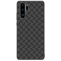 Защитный чехол Nillkin Synthetic Fiber-Plaid Черный для Huawei P30 Pro(#1)