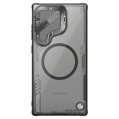 Магнитная накладка Nillkin Iceblade Prop Magnetic Case Черная для Samsung Galaxy S24 Ultra(1)