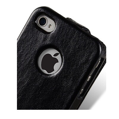 Кожаный чехол Melkco Limited Edition Vintage Black для Apple iPhone 4/4S(4)