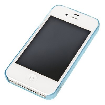 Пластиковый чехол Xinbo Light Blue для Apple iPhone 4/4S(3)