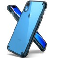 Чехол бампер Ringke Fusion Series прозрачный-серый для Apple iPhone XR(#1)