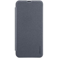 Полиуретановый чехол книга Nillkin Sparkle Leather Case Черный для Samsung Galaxy A50\ A30s