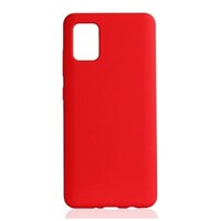 Силиконовый чехол Silicone Case красный для Samsung Galaxy S10 Lite