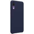 Чехол бампер Nillkin Flex Pure Case Синий для Huawei P20(#3)