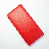 Кожаный чехол Armor Case Red для Huawei Ascend P7