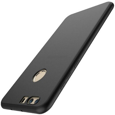 Силиконовый бампер Becolor TPU Case 1mm Black Mate для Huawei Honor 8(3)