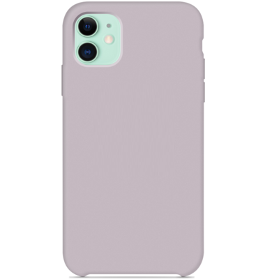 Силиконовый чехол пудровый для Apple iPhone 11(6)