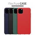 Силиконовый чехол-накладка Nillkin Flex Pure Case Зеленый для Apple iPhone 11 Pro Max(#6)