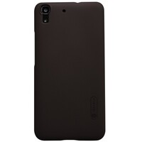 Пластиковый чехол с пленкой Nillkin Super Frosted Shield Black для Huawei Honor 4A/Y6