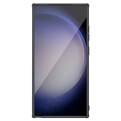 Магнитная накладка Nillkin Textured Prop Magnetic Case Черная для Samsung Galaxy S24 Ultra(2)