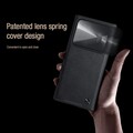 Силиконовая накладка Nillkin CamShield Leather Case S Синяя для Samsung Galaxy S22 Ultra(#6)