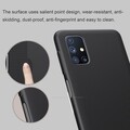 Пластиковый чехол с подставкой Nillkin Super Frosted Shield Синий для Samsung Galaxy M51(#4)