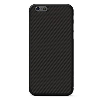 Пластиковый чехол Nillkin Synthetic Fiber Черный (Black) для Apple iPhone 6 Plus/6s Plus(1)