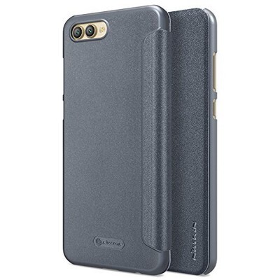 Полиуретановый чехол книга Nillkin Sparkle Leather Case Черный для Huawei Honor View 10(4)