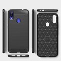 Защитный чехол UniCase Carbon синий для Xiaomi Redmi Note 7(#6)