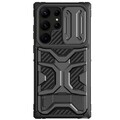 Противоударная-накладка Nillkin Adventurer Pro Case Черная для Samsung Galaxy S23 Ultra(#1)