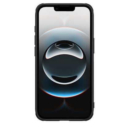 Пластиковый чехол Nillkin Super Frosted Shield Pro Черный для Apple iPhone 16e(2)